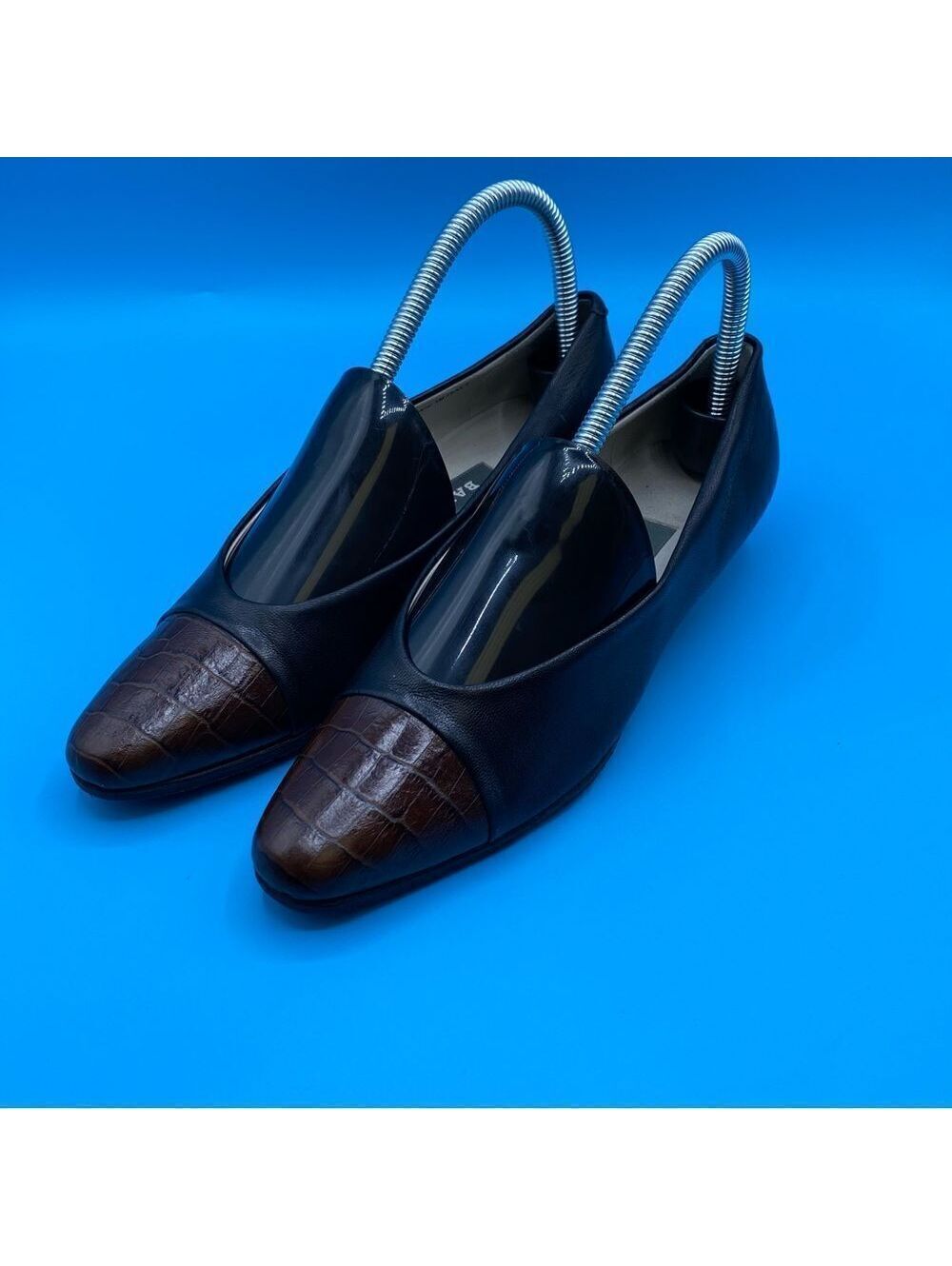 Bally Low Heeled Pumps Brown